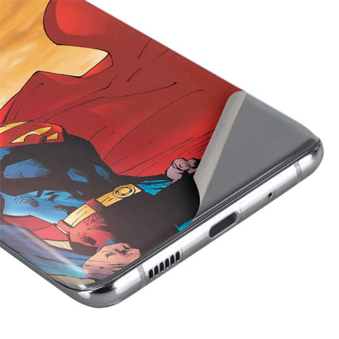 DC Comics Superman For Tomorrow Cover Art by Jim Lee Galaxy S20 Ultra 5G Skin